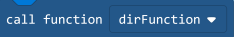 call function dirFunction