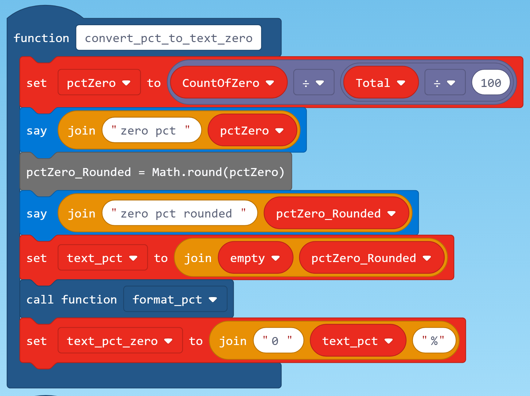 Negative Random Number Tester in MakeCode for Minecraft | We Code MakeCode