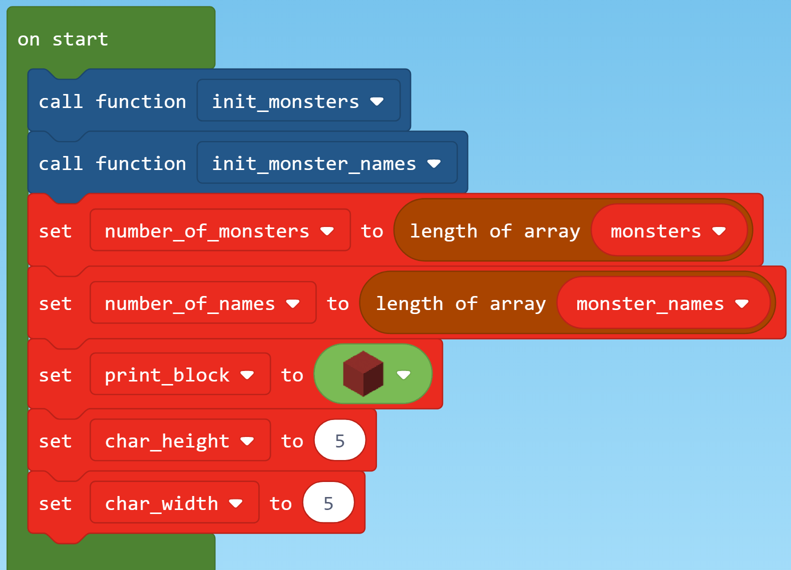 minecraft coding with makecode guide | pdf | minecraft... Monster Showtime in MakeCode for Minecraft | We Code MakeCode