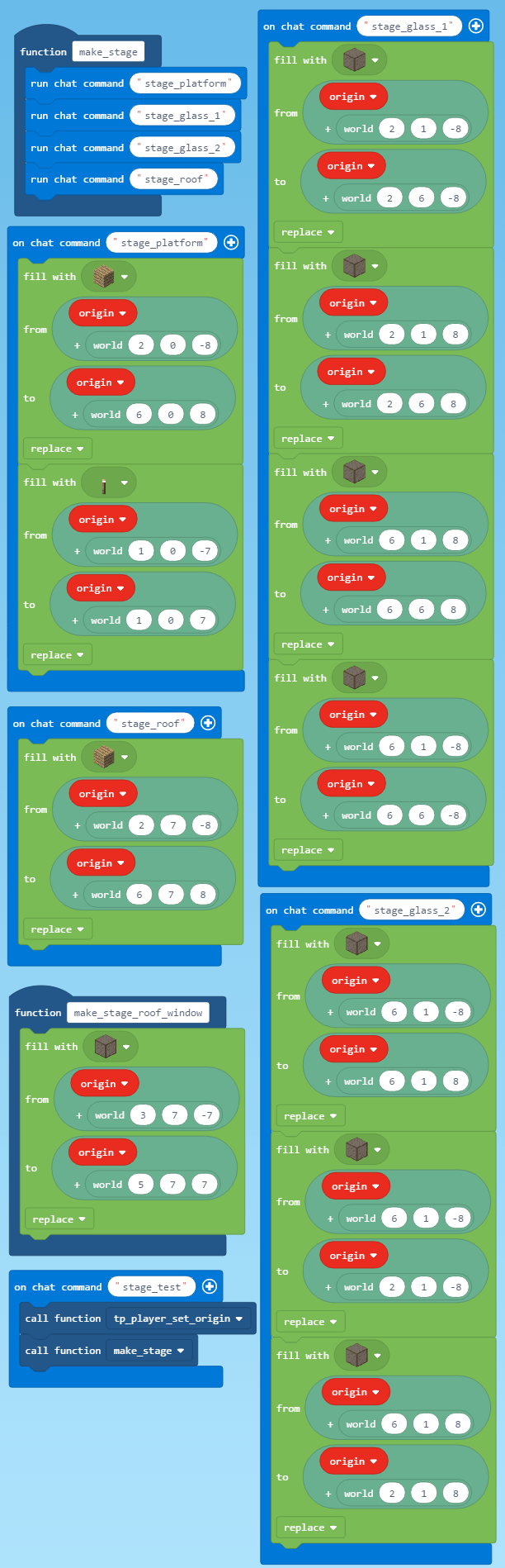 Monster Showtime in MakeCode for Minecraft | We Code MakeCode