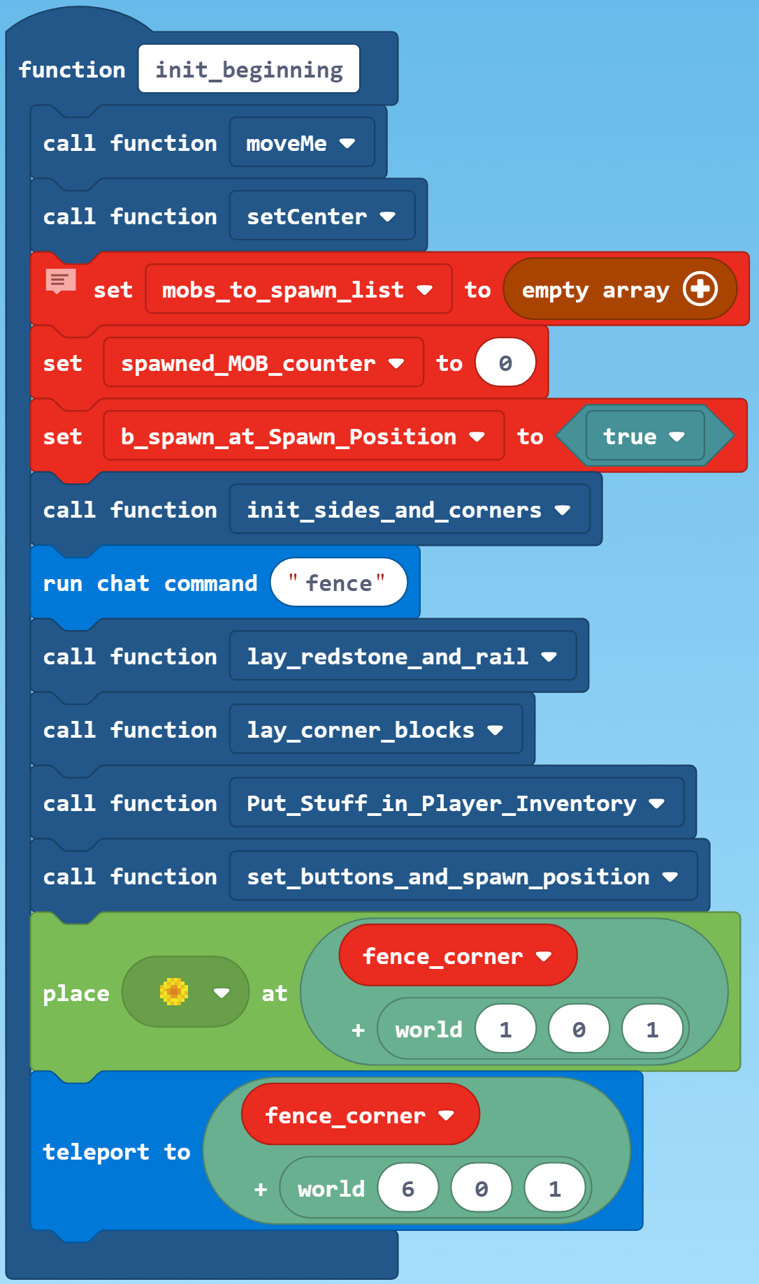 Code Part 3 — Build the Field for Riding the Rail in MakeCode for ...