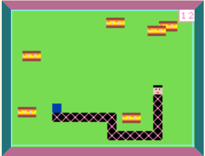 Elvis — a Flamboyant Snake in MakeCode Arcade | We Code MakeCode
