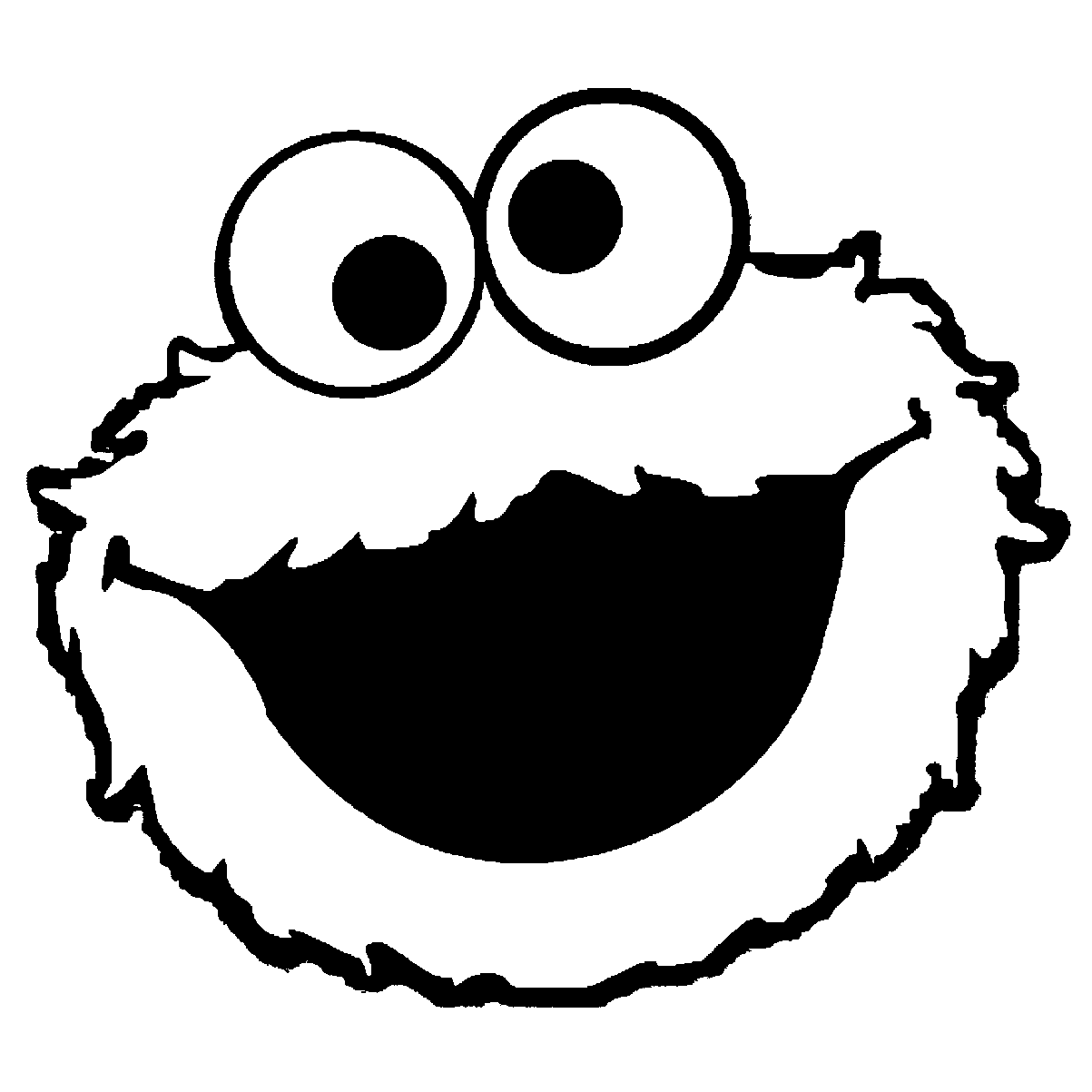 Elmo face printable