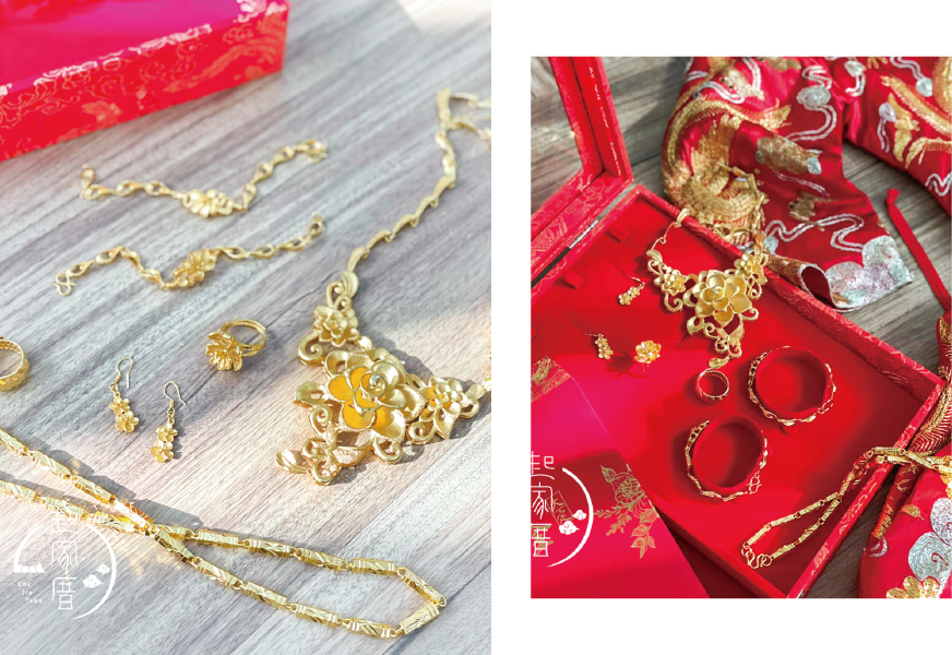 六禮 十二禮 儀式用品 婚禮儀式 大聘 小聘 聘金 金飾 龍鳳掛