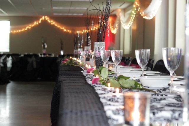 Bridale Table at Lakeville Weddings