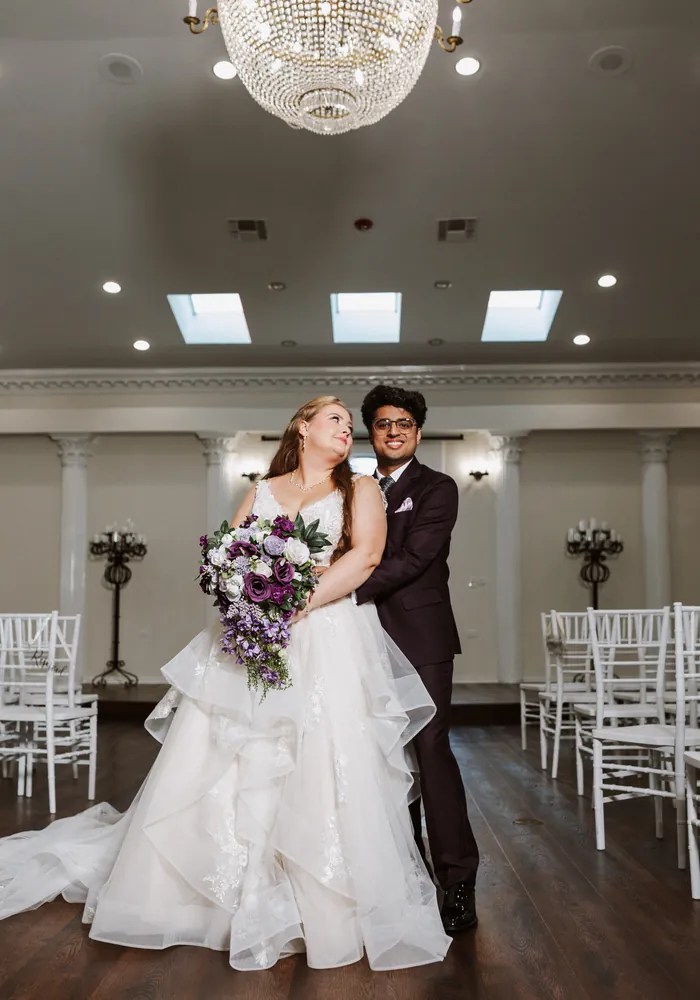 Bride and groom portrait at The Springs in Arlington, Arlington, TX