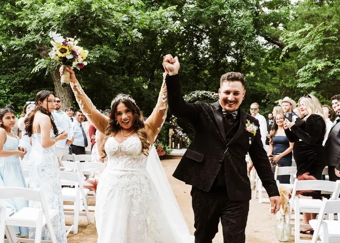 First dance at Arrowwood Weddings + Events, Palmer, TX