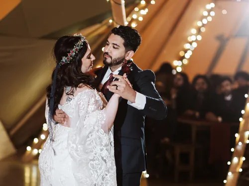 Past wedding at At The Shire Tipis Weddings & Events, Huntsville, TX