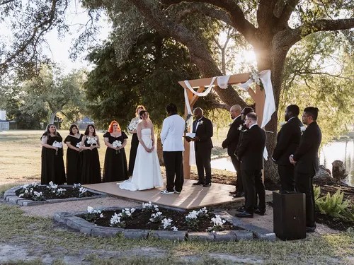 The Battleground Golf Course wedding venue interior, Deer Park, TX