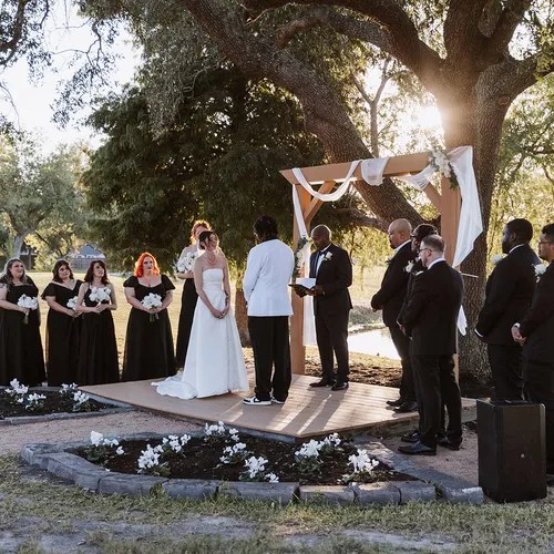 Jacqueline & Adrian's wedding at The Battleground Golf Course, Deer Park, TX