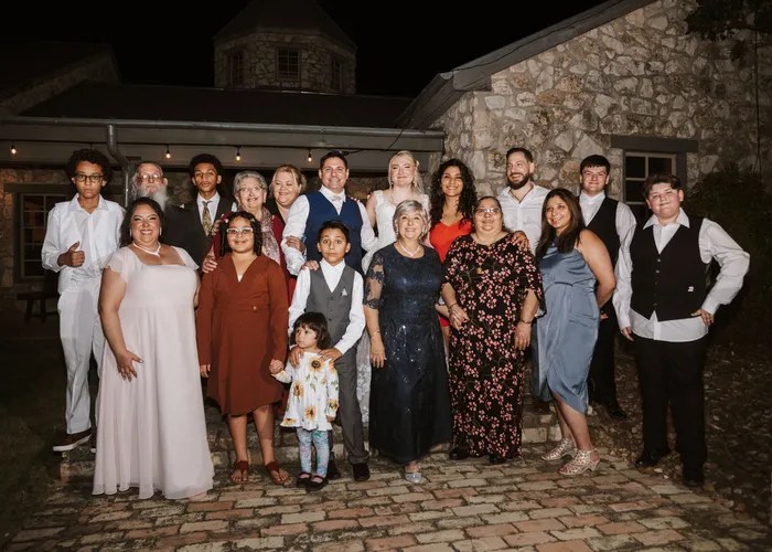 Wedding party celebration at Canyon Springs Golf Club, San Antonio, TX