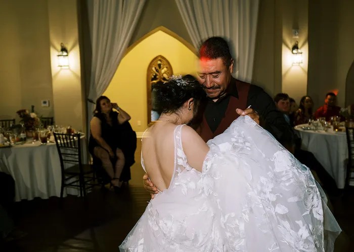 Wedding party celebration at The Castle At Rockwall, Rockwall, TX