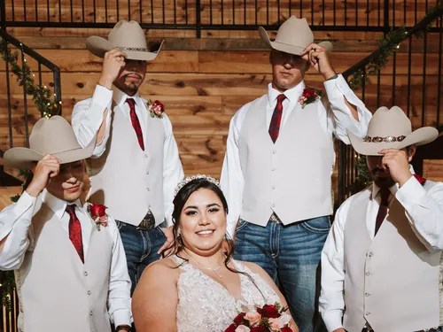 Past wedding at Chapel Creek Ranch Wedding & Event Venue, Denton, TX