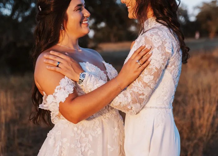 Candid wedding moment at Charco Ranch, La Joya, TX