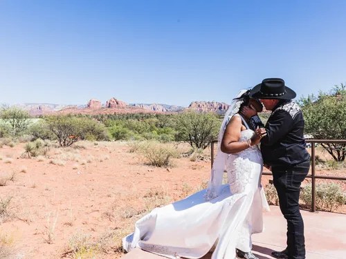 Past wedding at Cliff Castle Casino Hotel, Camp Verde, AZ