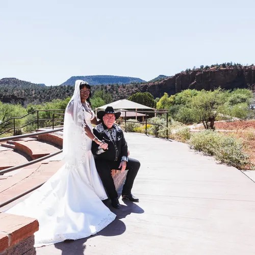 Teresa & Shawn's wedding at Cliff Castle Casino Hotel, Camp Verde, AZ