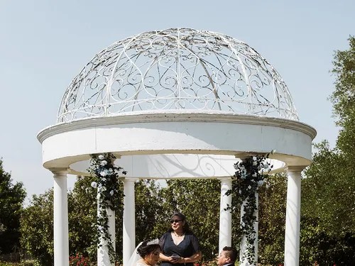 The Gardens of Cranesbury View wedding venue exterior, New Braunfels, TX