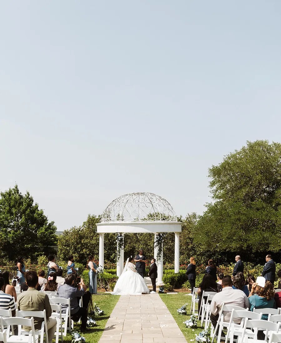 The Gardens of Cranesbury View wedding venue in New Braunfels, TX