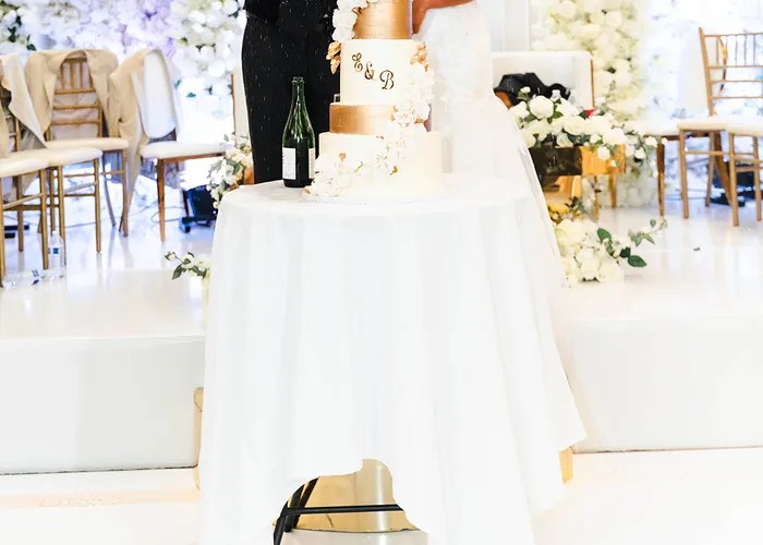 Wedding ceremony at Grace Event Center, Houston, TX