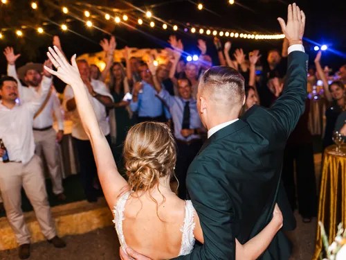 Grand Oaks Ranch wedding venue exterior, Fredericksburg, TX