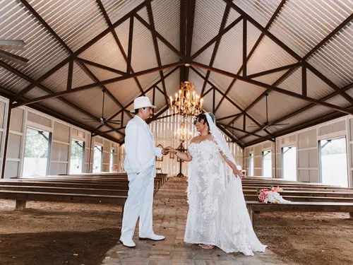 Hochzeit Hall wedding venue interior, Spring, TX