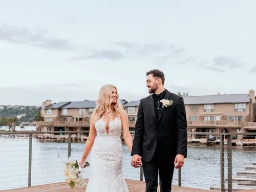 Horseshoe Bay Resort wedding venue exterior, Horseshoe Bay, TX