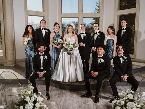 Past wedding at Knotting Hill Place, Little Elm, TX