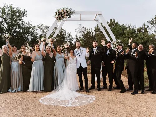 Past wedding at La Dolce Vita Estates, New Braunfels, TX