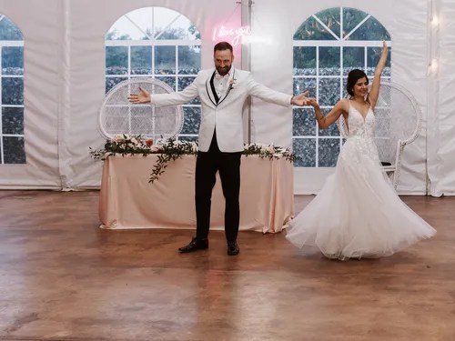 Past wedding at La Dolce Vita Estates, New Braunfels, TX