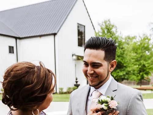 Past wedding at La Maison Blanc, Pearland, TX