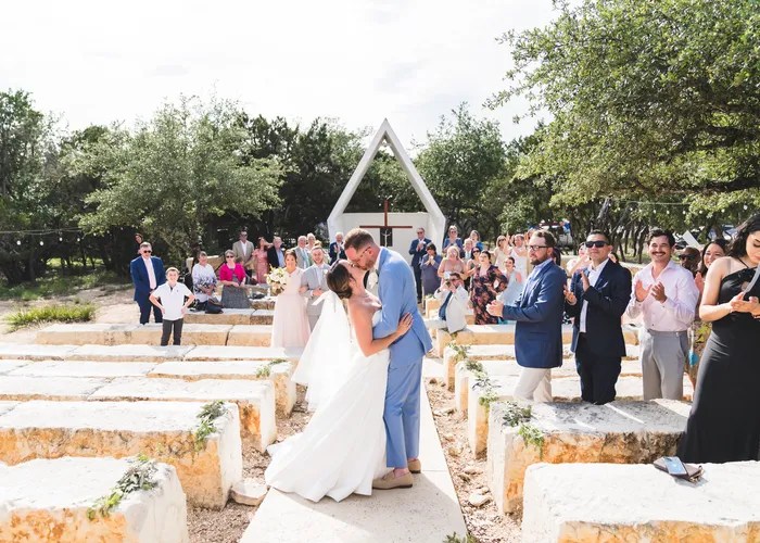 First dance at The Liney Moon, Dripping Springs, TX
