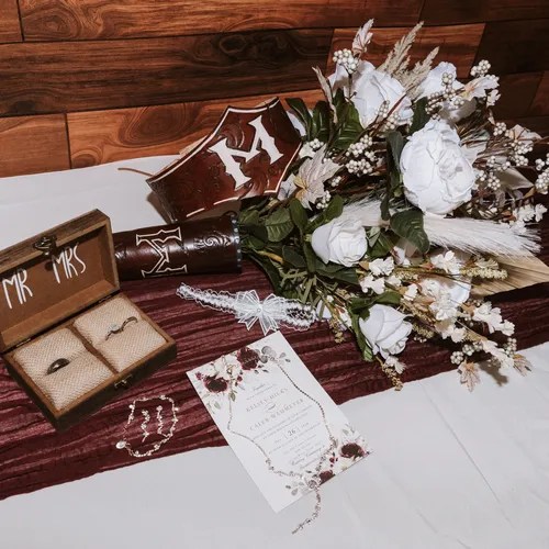 Kelsey & Caleb's wedding at Live Oak County Fair Grounds & Coliseum, George West, TX