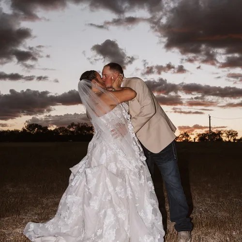 Kelsey & Caleb's wedding at Live Oak County Fair Grounds & Coliseum, George West, TX