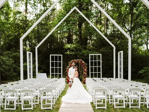 Past wedding at The Meekermark, Magnolia, TX