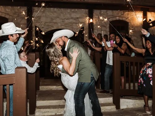 Past wedding at The Milestone New Braunfels, New Braunfels, TX