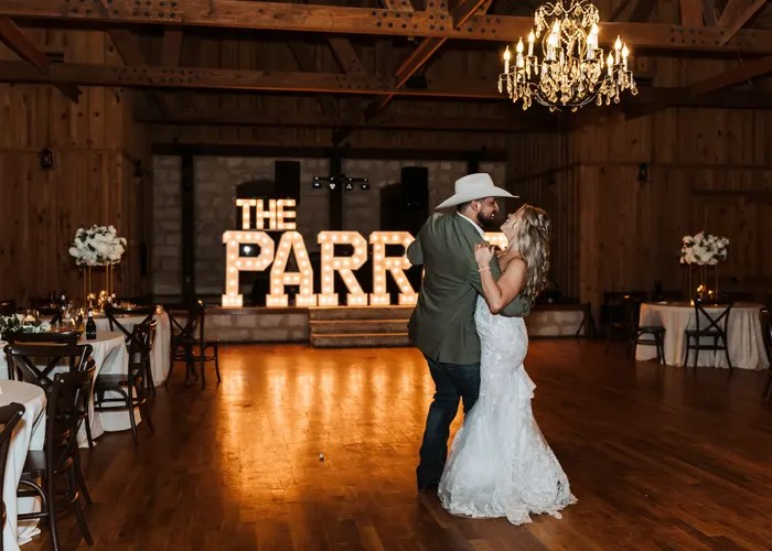 Wedding party celebration at The Milestone New Braunfels, New Braunfels, TX