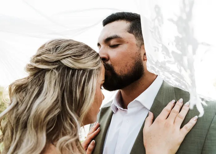 Candid wedding moment at The Milestone New Braunfels, New Braunfels, TX