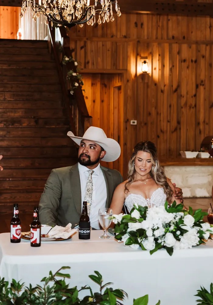 Bride and groom portrait at The Milestone New Braunfels, New Braunfels, TX