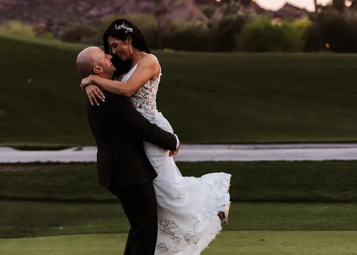 Wedding ceremony at Mountain Shadows Resort Scottsdale, Paradise Valley, AZ
