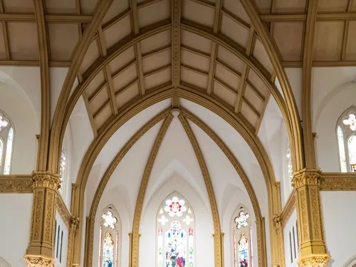 Past wedding at National Shrine Cathedral of Our Lady of Guadalupe, Dallas, TX