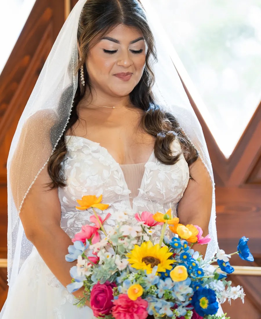 National Shrine Cathedral of Our Lady of Guadalupe wedding venue in Dallas, TX - real wedding photographed by Weddings Unlimited