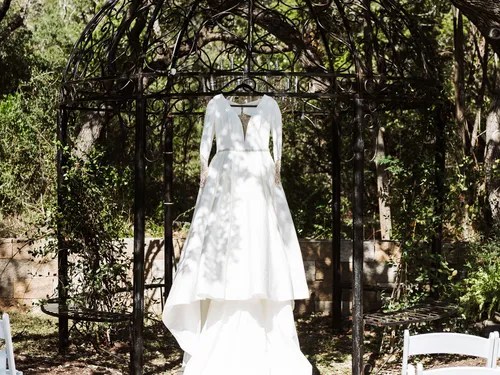 The Oaks at Heavenly wedding venue exterior, Helotes, TX