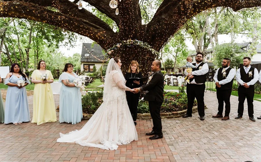 Grace & Joe's wedding film at Oak Tree Manor, Spring, TX