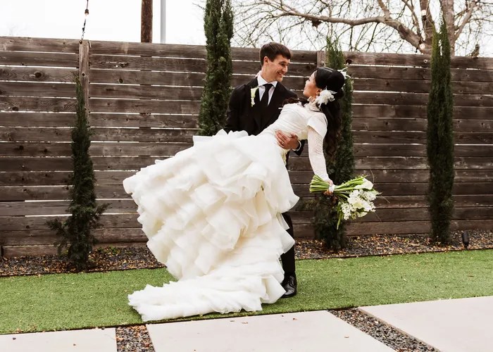 Wedding party celebration at One Eleven East, Hutto, TX
