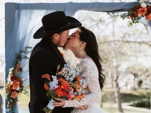 The Orchard at Caney Creek wedding venue interior, Wharton, TX