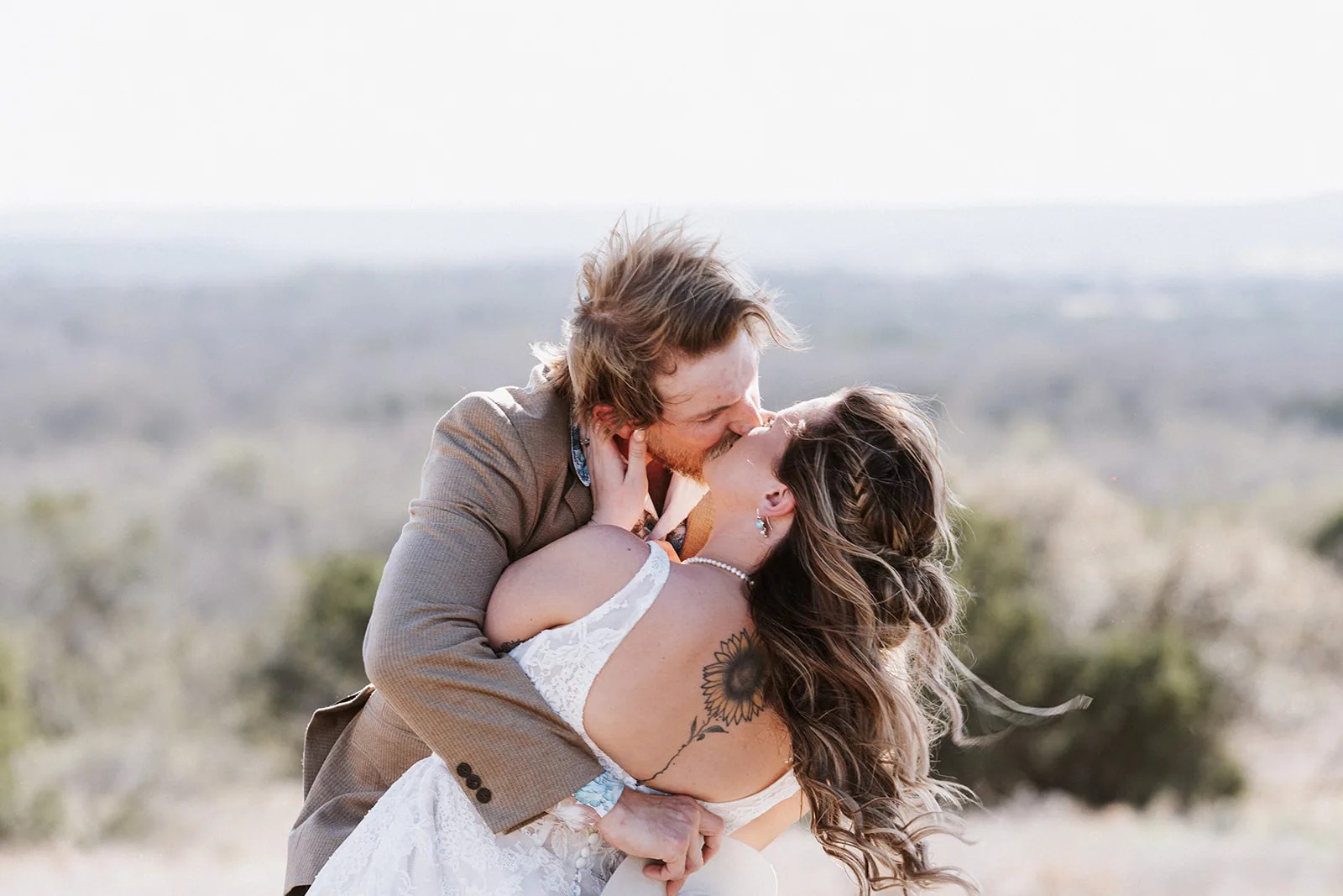 Madi & Ben's wedding day details at Painted Lakes Ranch, Bryson, TX