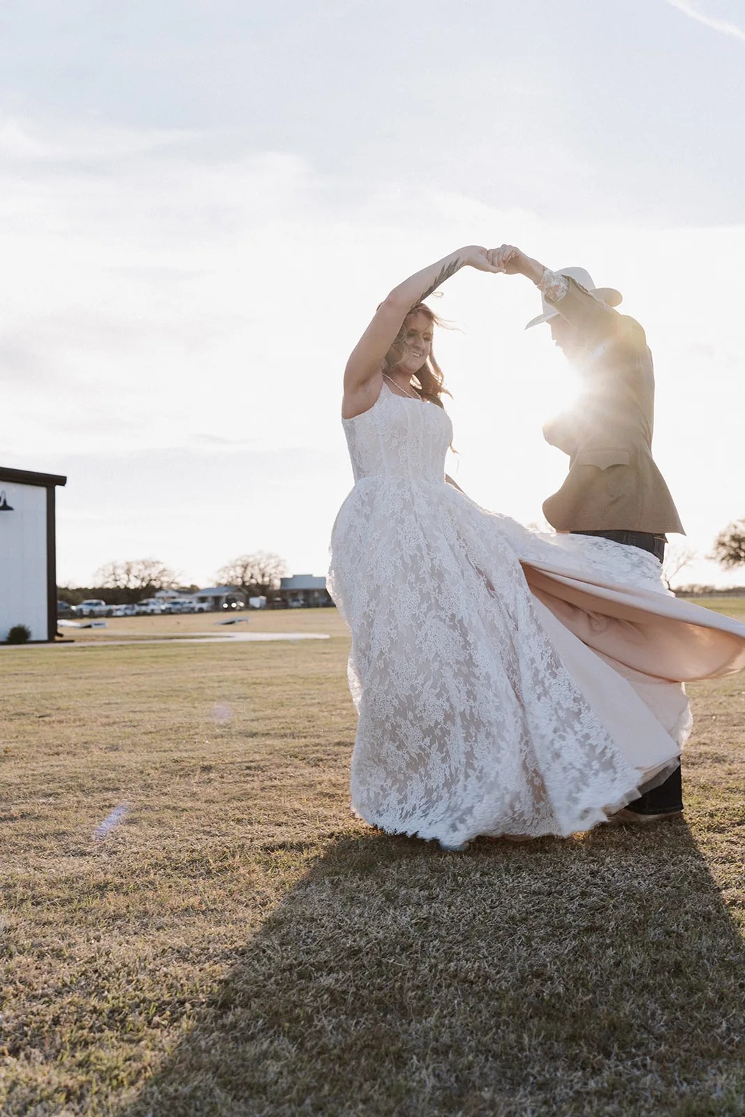 Madi & Ben's wedding photography at Painted Lakes Ranch, Bryson, TX