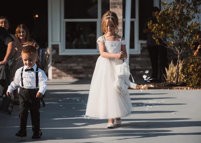 Wedding party celebration at Peanut Butter Warehouse, Galveston, TX