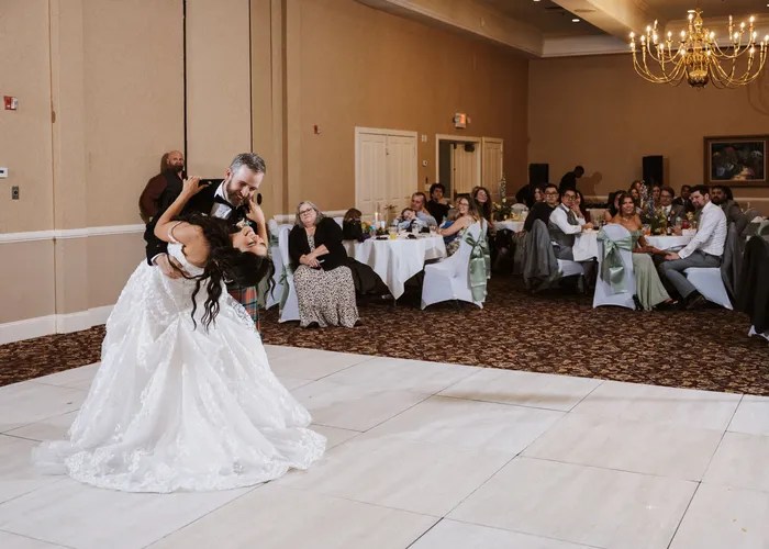 Wedding party celebration at Pecan Grove Plantation Country Club, Richmond, TX
