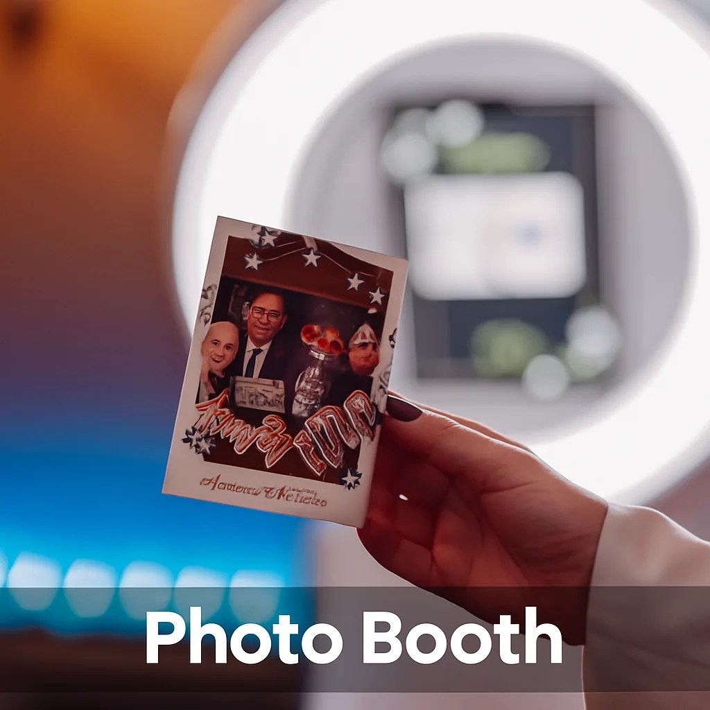 Wedding photo booth with unlimited prints, $1,000